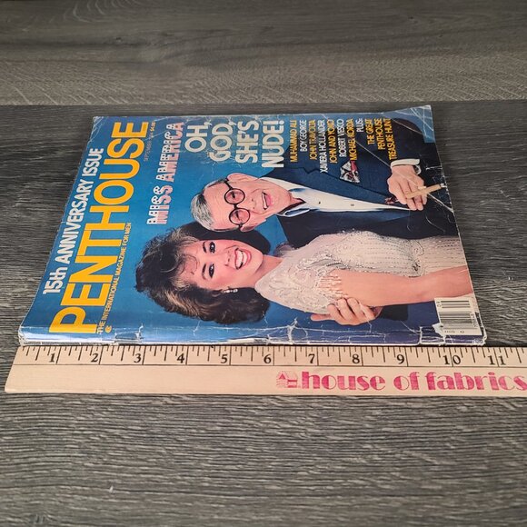 Vintage Penthouse 15th Anniversary Issue September 1984 George Burns - Picture 14 of 14